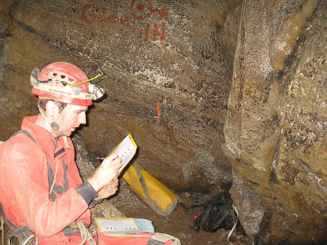 img_2689.jpg - Chris taking notes during our survey